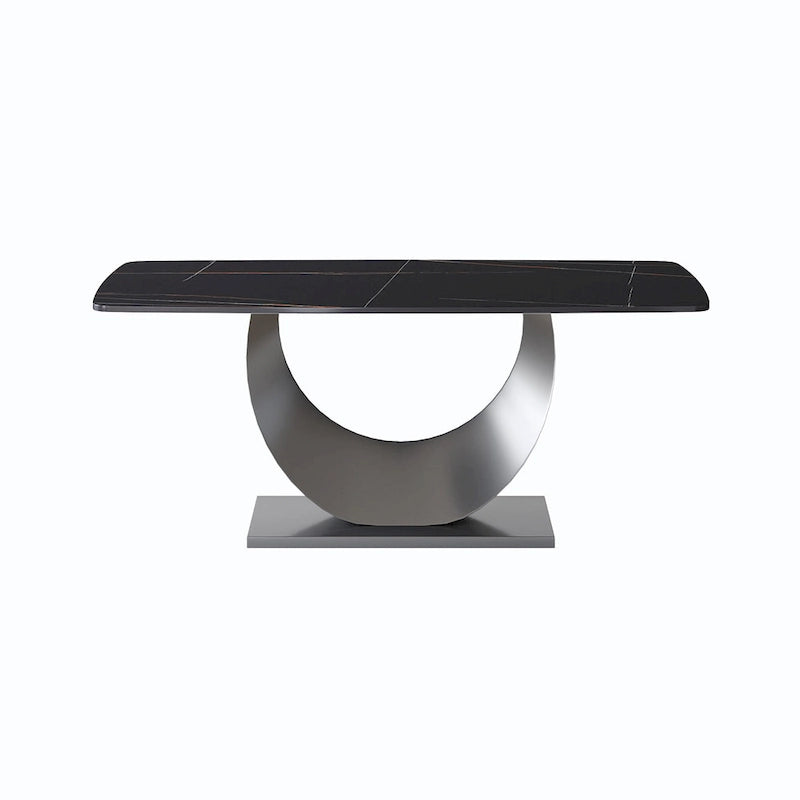 71 Modern Rectangular Sintered Stone Dining Table