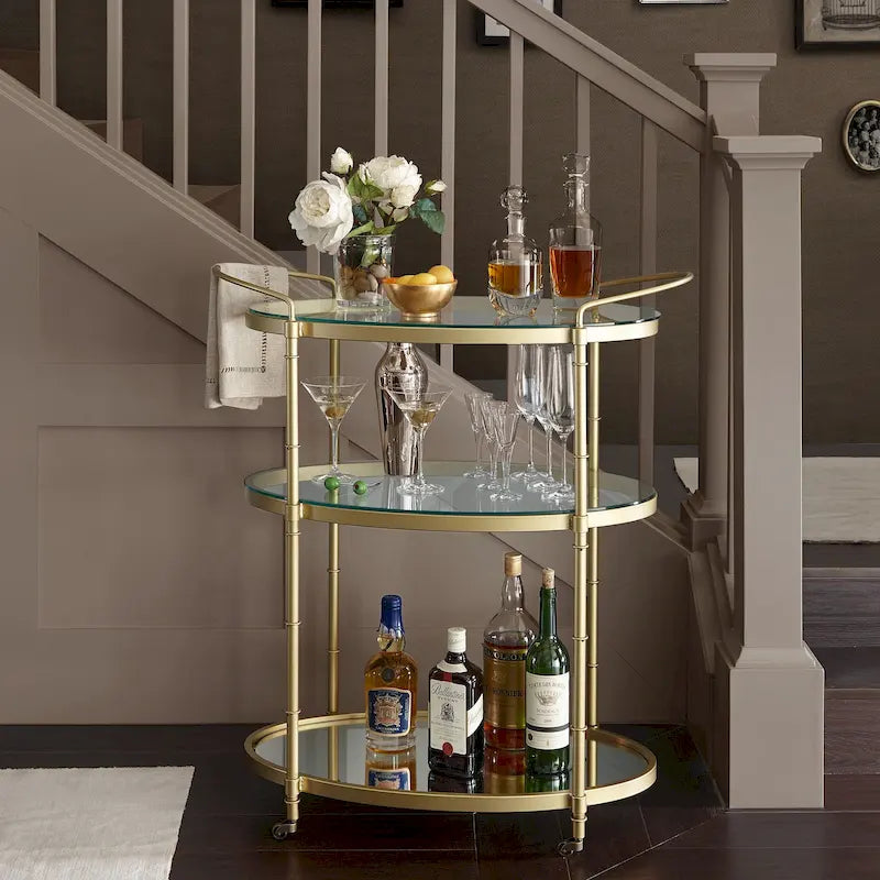 Madison Park Signature Lauren Bar Cart