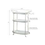 Madison Park Signature Lauren Bar Cart