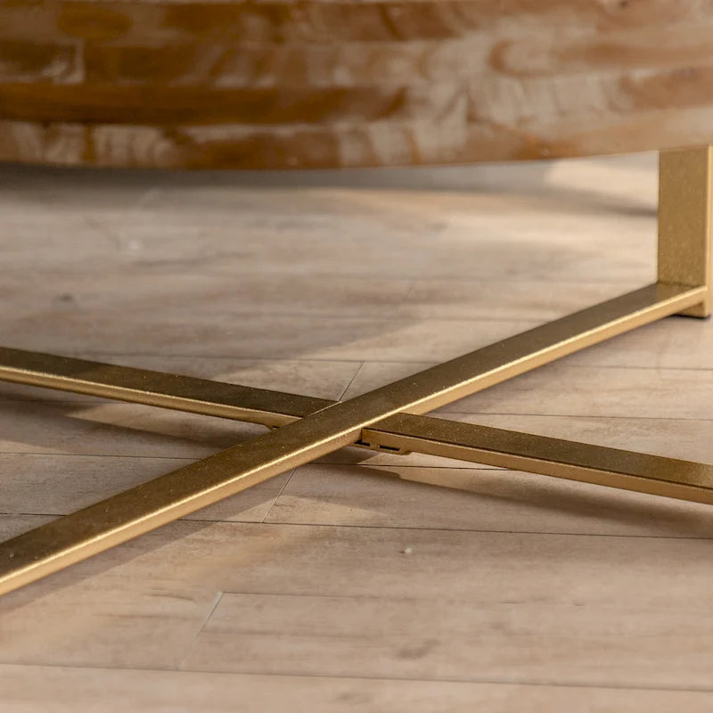 31.29 Modern Retro Splicing Round Coffee Table