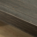 Roundhill Furniture Leviton Antique Black Finished Wood 7-piece Dining Set