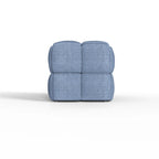 Luxerna 36-inch Padded Natural Linen Box Weave Comfort Bench