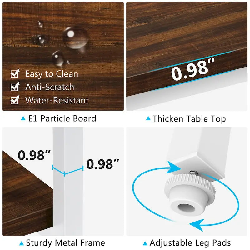 70.9 inch Extra Long Console Table Narrow Sofa Tables with 3 Tier Wood Storage Shelves