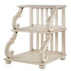 Lorraine Wood Scroll End Table by iNSPIRE Q Classic