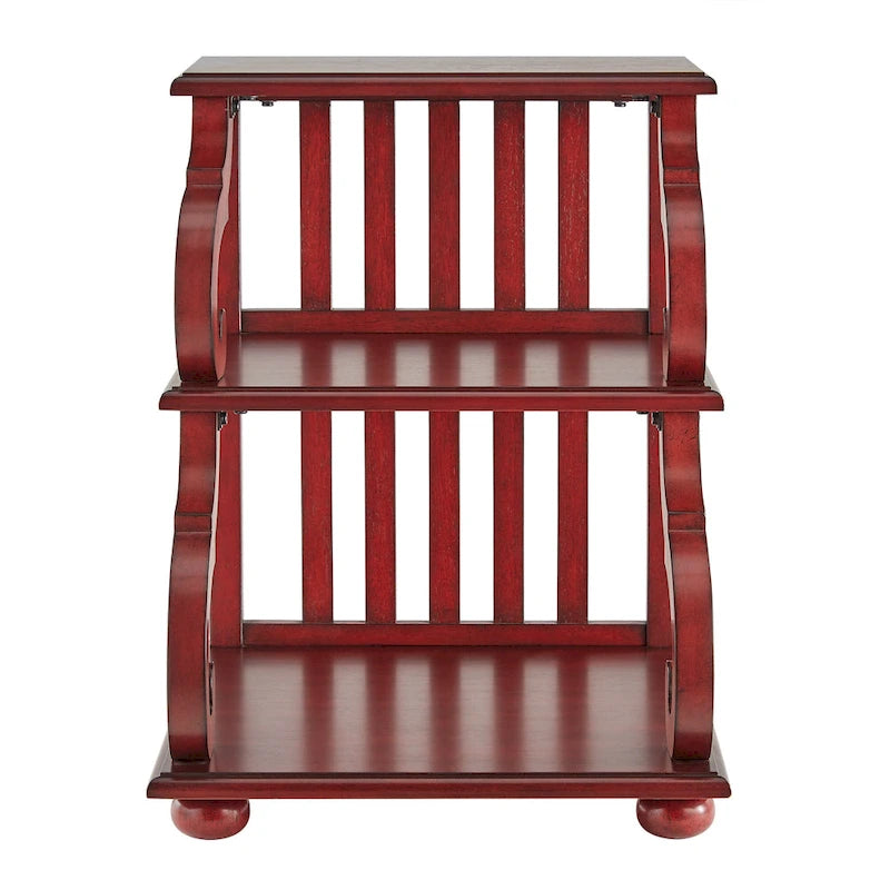 Lorraine Wood Scroll End Table by iNSPIRE Q Classic