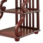 Lorraine Wood Scroll End Table by iNSPIRE Q Classic