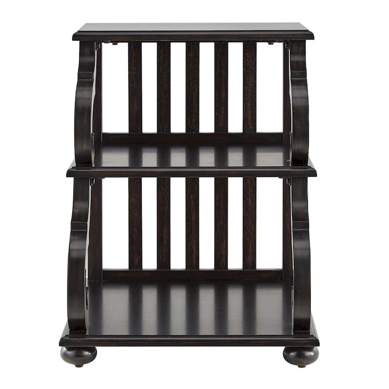 Lorraine Wood Scroll End Table by iNSPIRE Q Classic