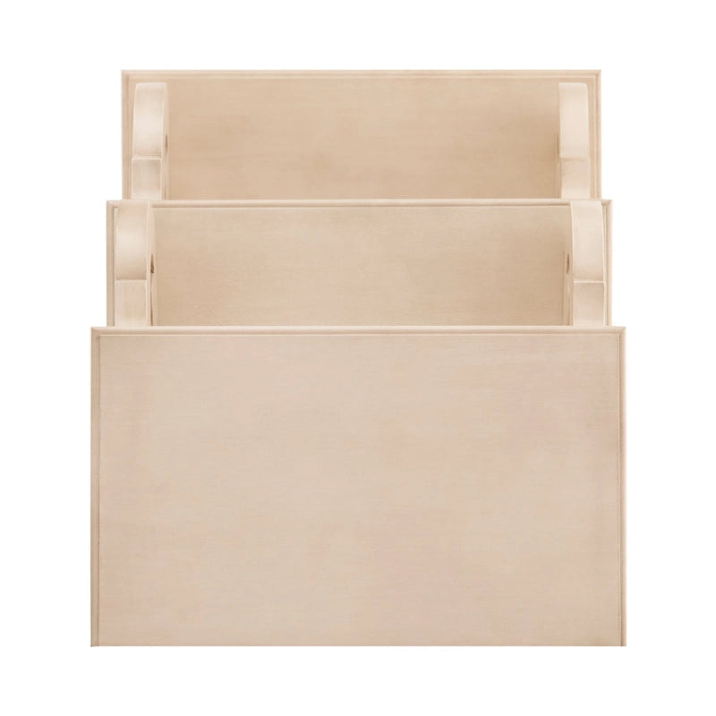 Lorraine Wood Scroll End Table by iNSPIRE Q Classic