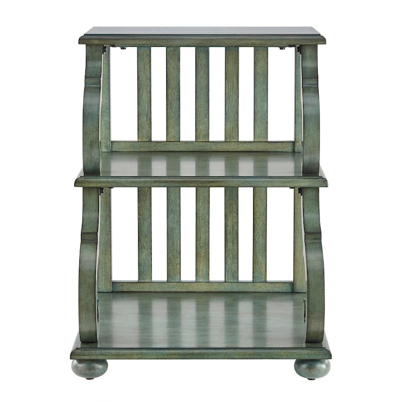 Lorraine Wood Scroll End Table by iNSPIRE Q Classic