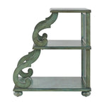 Lorraine Wood Scroll End Table by iNSPIRE Q Classic