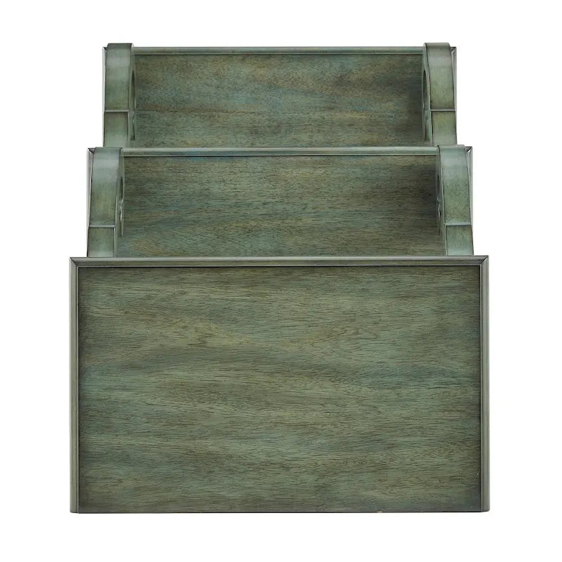 Lorraine Wood Scroll End Table by iNSPIRE Q Classic