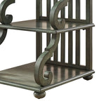 Lorraine Wood Scroll End Table by iNSPIRE Q Classic