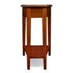 Leick Home Recliner Wedge Table with Shelf