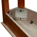 Leick Home Recliner Wedge Table with Shelf