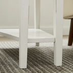 Leick Home Recliner Wedge Table with Shelf