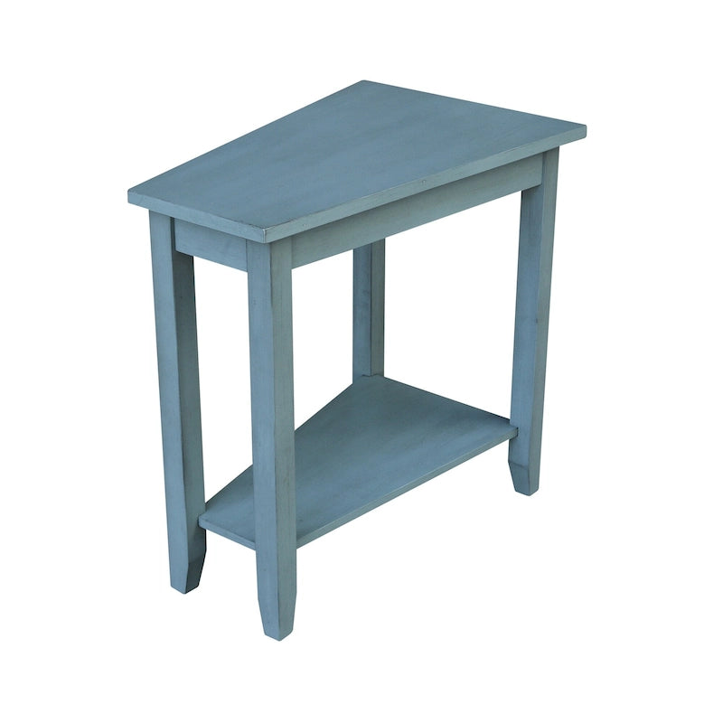 Keystone Solid Parawood Accent Table