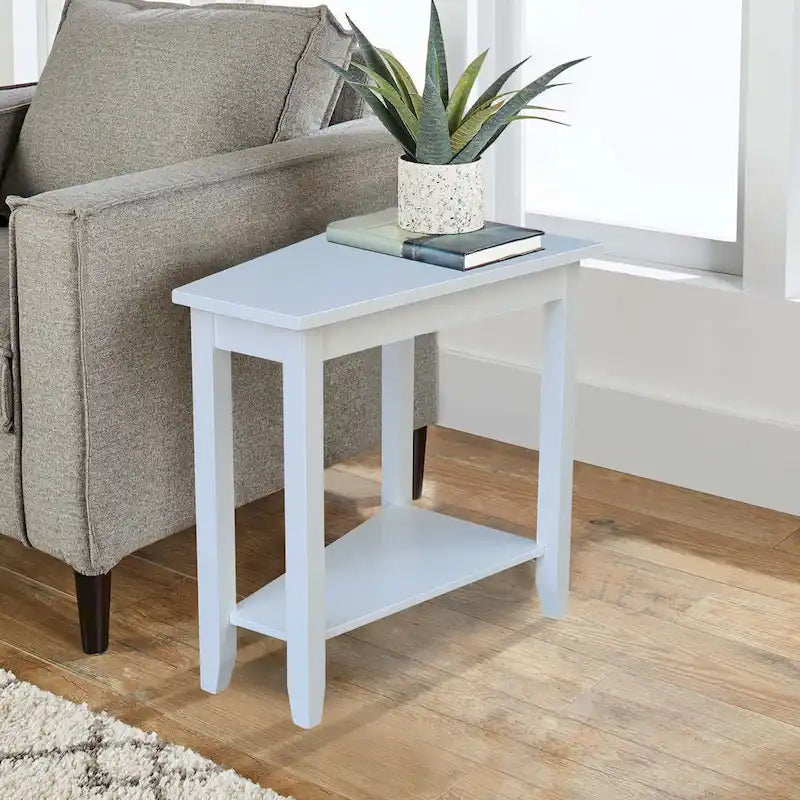 Keystone Solid Parawood Accent Table