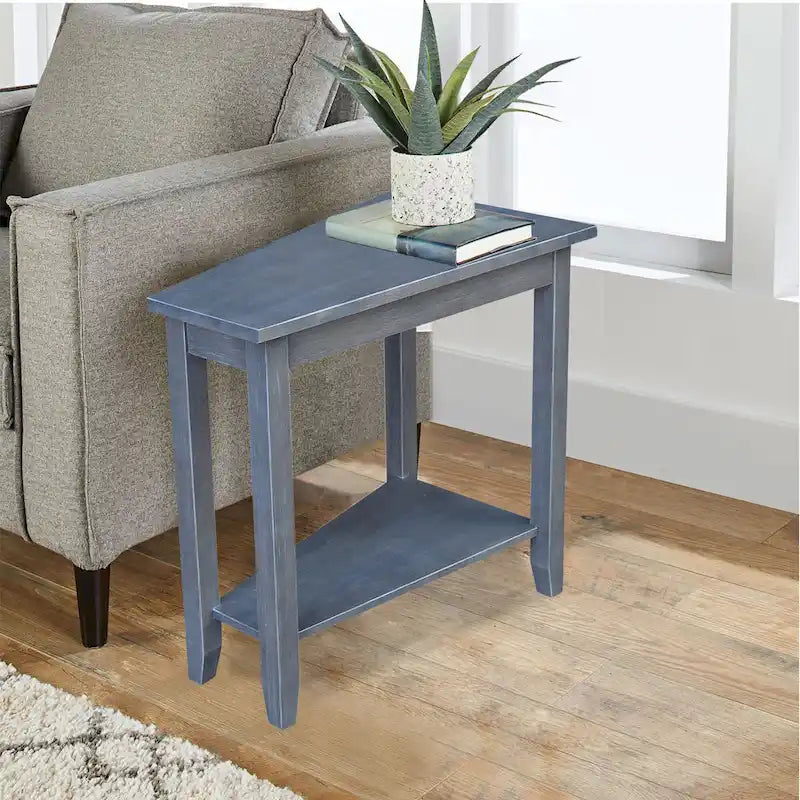 Keystone Solid Parawood Accent Table