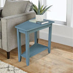 Keystone Solid Parawood Accent Table