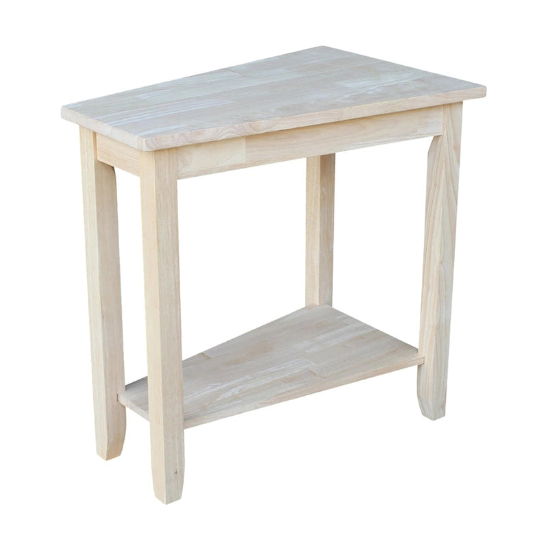 Keystone Solid Parawood Accent Table