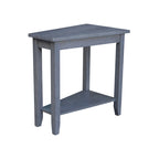 Keystone Solid Parawood Accent Table