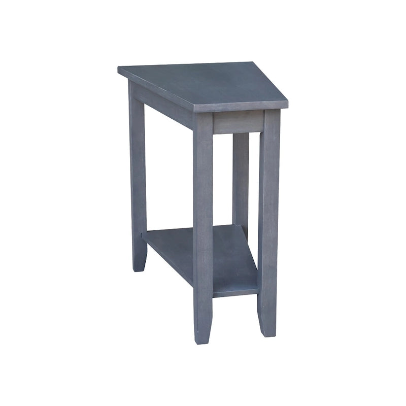 Keystone Solid Parawood Accent Table