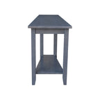Keystone Solid Parawood Accent Table