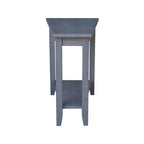 Keystone Solid Parawood Accent Table