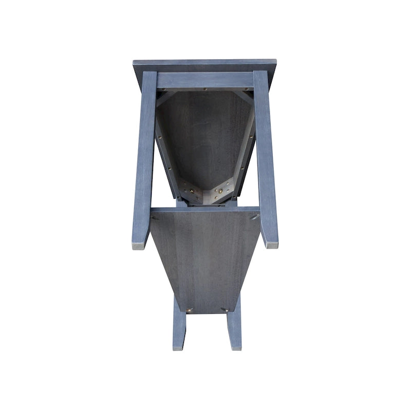 Keystone Solid Parawood Accent Table