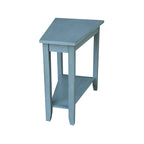 Keystone Solid Parawood Accent Table