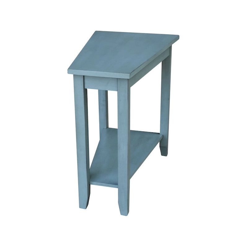 Keystone Solid Parawood Accent Table