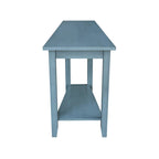 Keystone Solid Parawood Accent Table