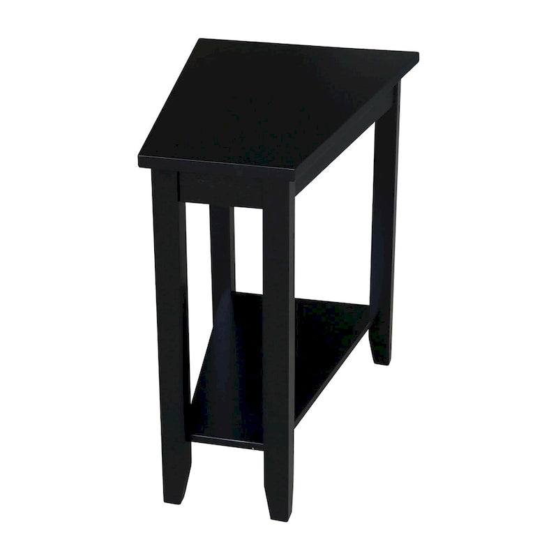 Keystone Solid Parawood Accent Table