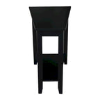 Keystone Solid Parawood Accent Table