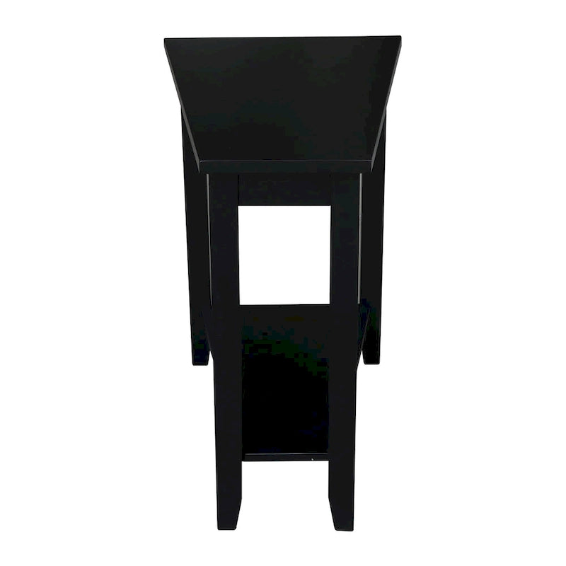 Keystone Solid Parawood Accent Table