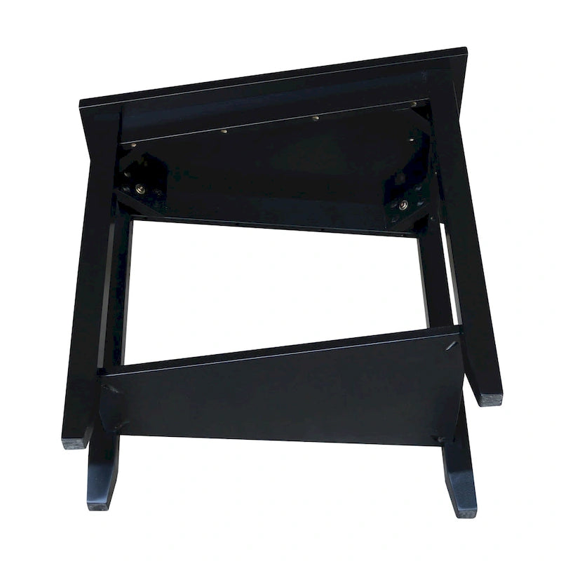 Keystone Solid Parawood Accent Table