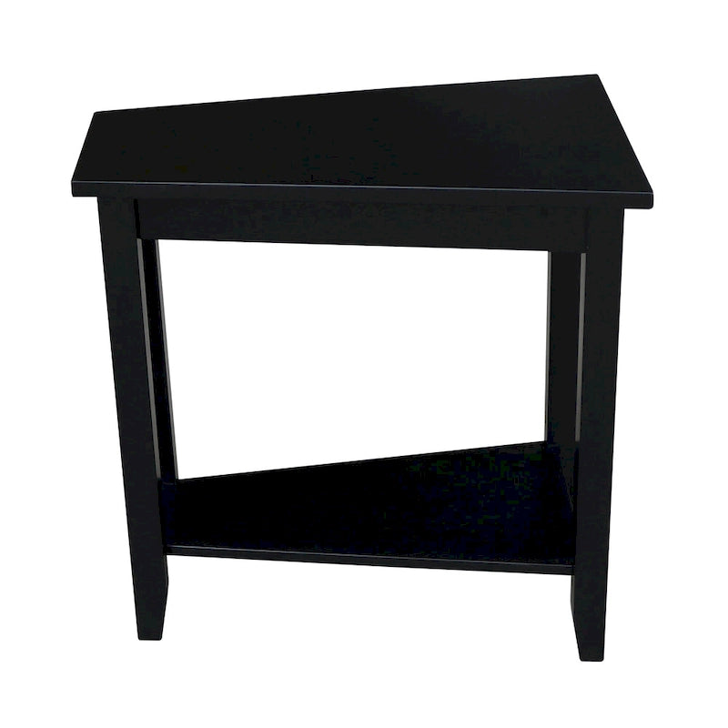 Keystone Solid Parawood Accent Table