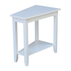 Keystone Solid Parawood Accent Table