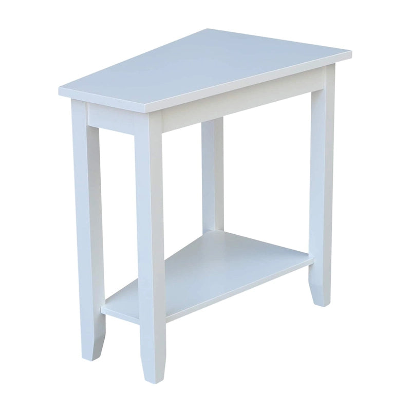 Keystone Solid Parawood Accent Table