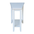 Keystone Solid Parawood Accent Table