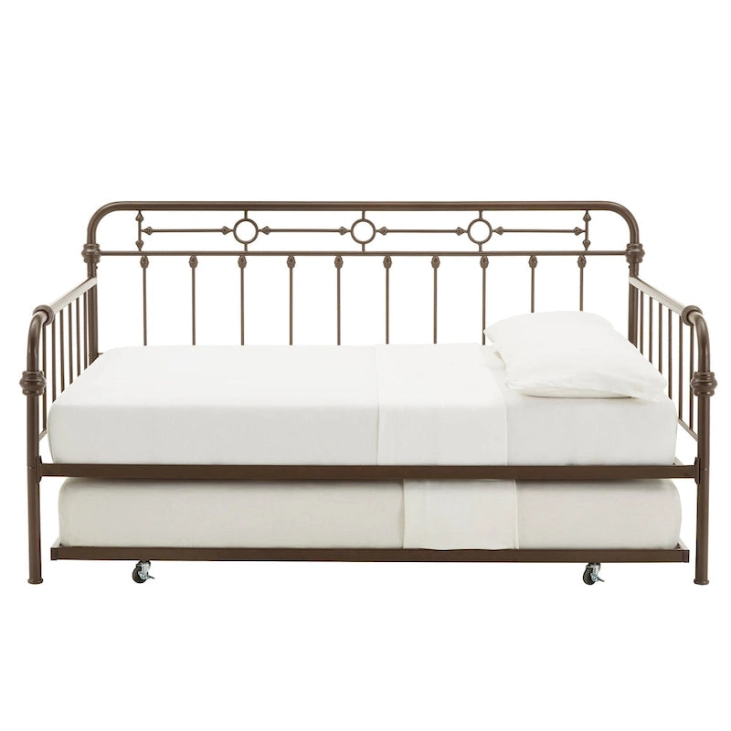 Darren Bronze Metal Full Size Daybed by iNSPIRE Q Classic