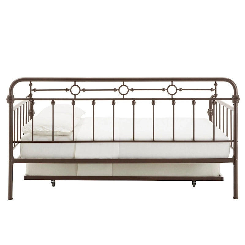 Darren Bronze Metal Full Size Daybed by iNSPIRE Q Classic