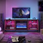 TV Stands with Fireplace for 75 inch TVs Gaming Entertainment Center TV Console - 71 inches