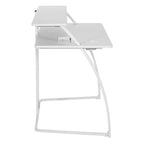 Code 30 Battlestation Gaming Desk in White Finish