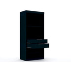 Mulberry Modern 3-sectional Wardrobe 4-drawer Corner Closet