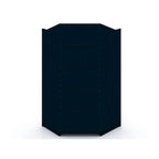 Mulberry Modern 3-sectional Wardrobe 4-drawer Corner Closet