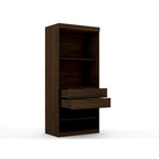 Mulberry Modern 3-sectional Wardrobe 4-drawer Corner Closet