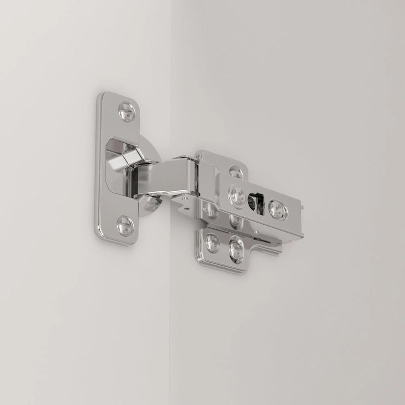 Timechee 47.2 Armoire Clothes Storage Solid Wood Handles Wardrobe White