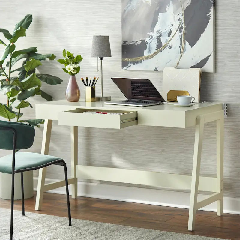 Simple Living Modernist Rectangular Tech Integrated Desk