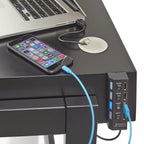 Simple Living Modernist Rectangular Tech Integrated Desk